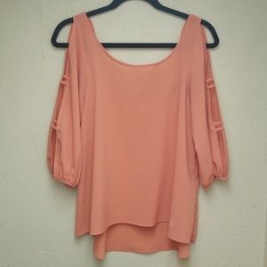 Peach Blouse